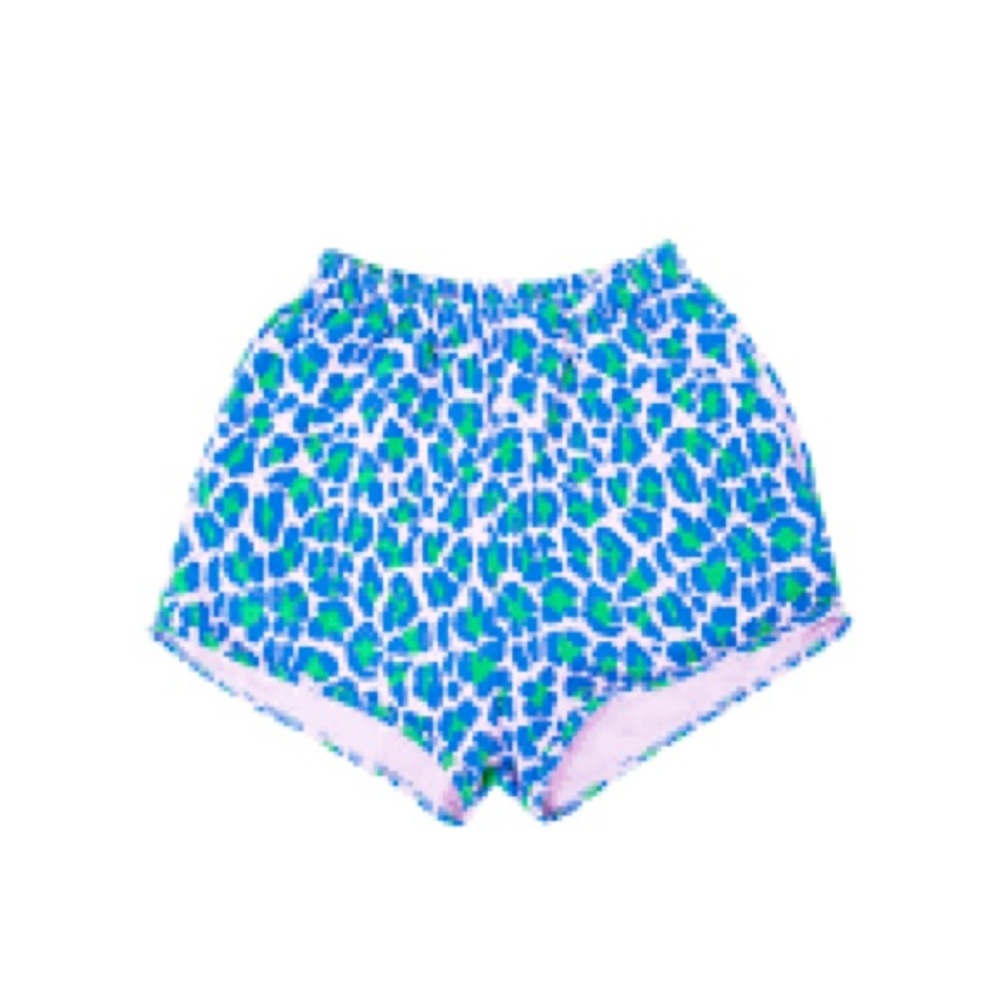 Clare V Jag Print Sweatshort - Picture 2 of 7